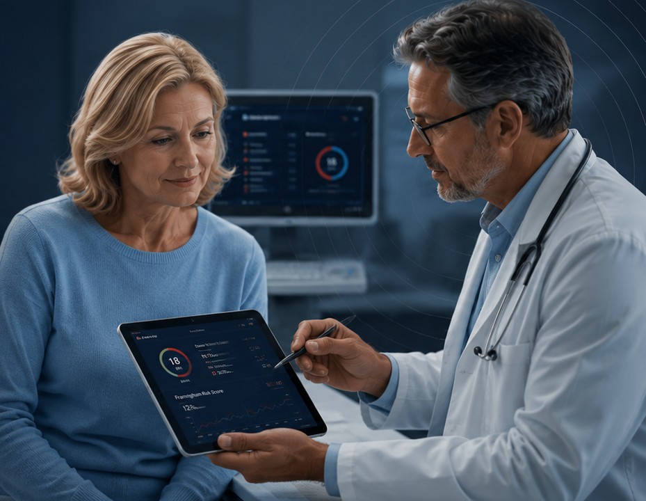 Framingham & BMI clinical visual