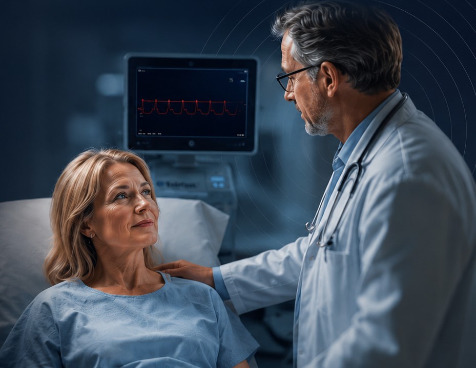 Vasogram clinical visual